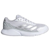 Adidas Courtquick Padel Shoes 2026 - White/Silver