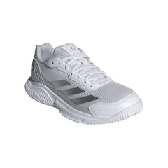 Adidas Courtquick Padel Shoes 2026 - White/Silver