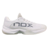 Nox AT10 Lux Padel Shoes 2026 - White Grey