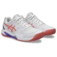Asics Gel Dedicate 8 Padel White Pink Women