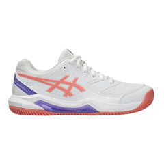Asics Gel Dedicate 8 Padel White Pink Women