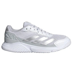 Adidas Courtquick Padel Shoes 2026 - White/Silver