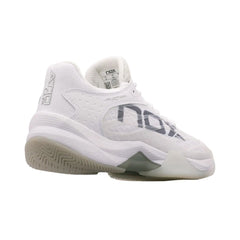Nox AT10 Lux Padel Shoes 2026 - White Grey