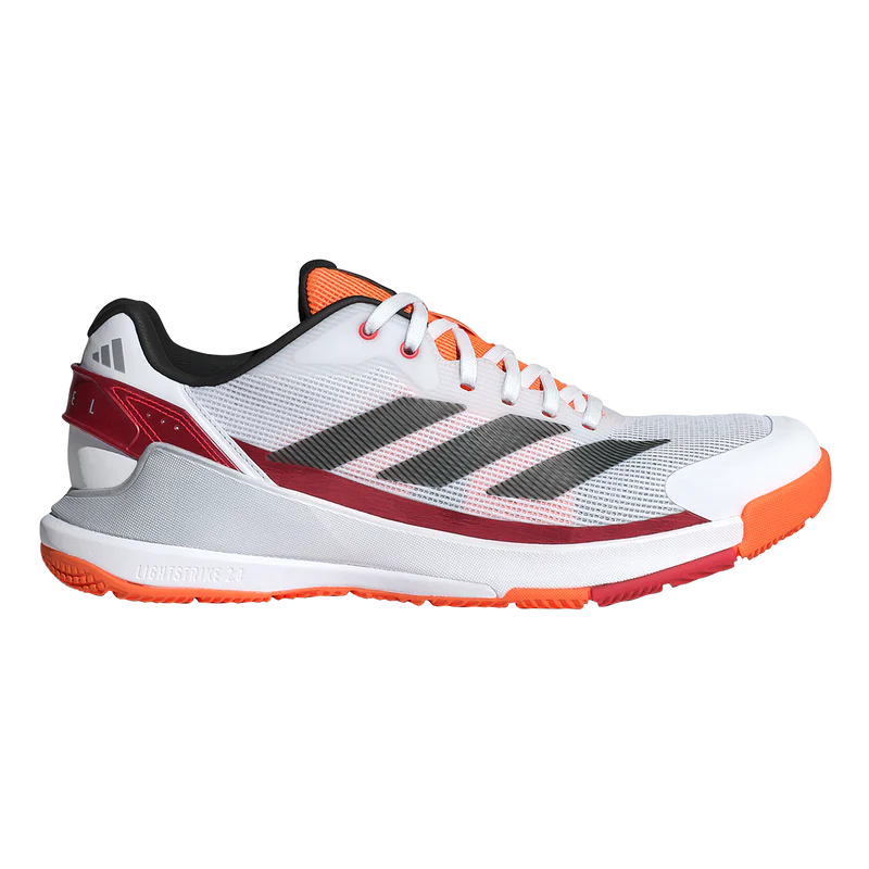 Adidas Crazyquick LS Padel Shoes White Lucid Orange 2026
