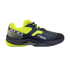 Nox AT10 Padel Shoes Blue - Yellow