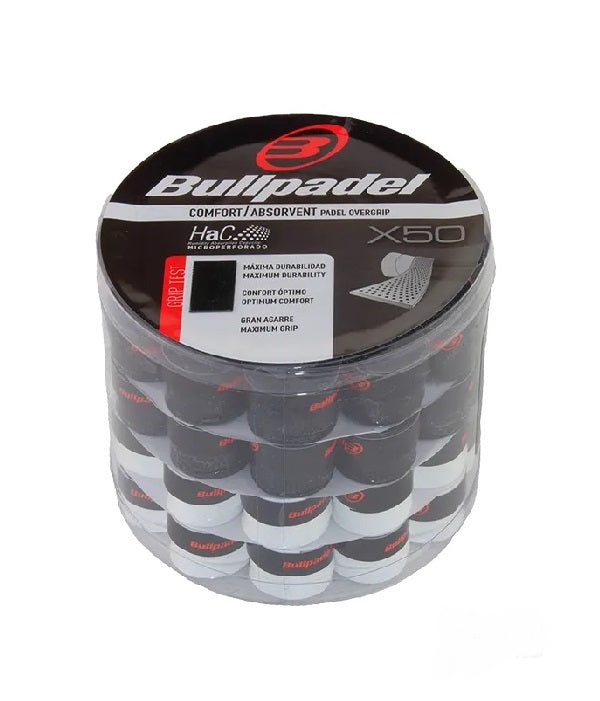 Bullpadel Perforated Grip Black