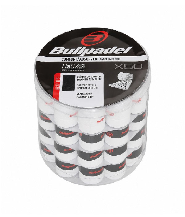 Bullpadel Overgrip Smooth White