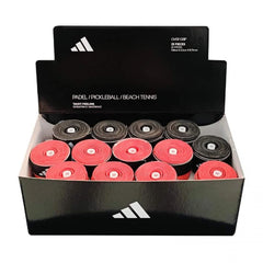 Adidas Box of 25 Colored Overgrips Black/Red/White